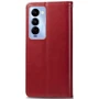 Чехол для телефонов Mobile Case Getman Gallant Red for TECNO Camon 18 / 18P: Материал искусcтвенная кожа и термополиуретан
