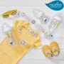 Пустышка Nuvita 7085 Air55 Cool Be Happy симметричная 6m+ серая (NV7085PG): Материал силикон