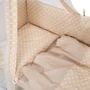 Постельный комплект Twins Standard New Горошки 8 эл. бежевый (4050-CN-02Г): Размер для кроваток 120x60см