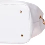 Женская сумка-мешок Ricco Grande белая (1L916-white): Фактура Матовая, Зернистая