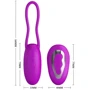 Виброяйцо с дистанционным управлением Pretty Love - DAVE 12 Functions USB, BI-014237