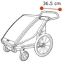 Коляска мультиспортивна Thule Chariot Lite1 Agave TH10203021 фото 8