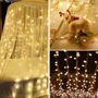 Гирлянда водопад (штора) Springos 2 x 2 м 400 LED CL0097 Warm White фото 8