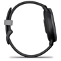 Смарт-часы Garmin Vivoactive 5 Slate Aluminium Bezel with Black Case and Silicone Band (010-02862-10): Материал корпуса Армированный волокном полимер / Алюминий (Безель)
