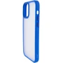 Чохол для iPhone Mobile Case TPU+PC Metal Buttons Light Blue для iPhone 13: Матеріали поликарбонат и полиуретан