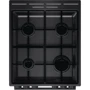 Плита комбінована Gorenje GKS5C70BJ: Кількість електричних конфорок немає
