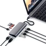 Адаптер Satechi Adapter USB-C to USB-C+3xUSB3.0+micro SD+SD+RJ45+HDMI+Mini DisplayPort Space Grey (ST-TCMM8PAM) фото 4
