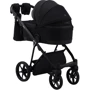 Коляска 2 в 1 Adamex Gallo Thermo GA-12 black diamond фото 8