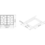 Варочная поверхность газовая Pyramida PFX 644 SI INOX: Количество конфорок 4