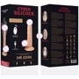 Фаллоимитатор с подвижной головкой и фрикциями CYBER SILICOCK Mr John