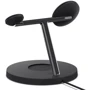 Зарядний пристрій Belkin Wireless Charger Base Station MagSafe Black (WIZ009VFBK) for iPhone 16 I 15 I 14 I 13 I 12 series and Apple Watch фото 7