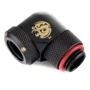 Система охолодження Bitspower Carbon Black Enhance Rotary G1/4" 90-Degree Multi-Link Adapter для OD 12MM (BP-CBE90RML)