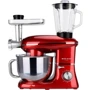 Кухонный комбайн Mozano Rob 02 1400W Red: Объем чаши 6.3 л