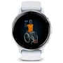 Смарт-часы Garmin Venu 3 Silver Stainless Steel Bezel with Whitestone Case and Silicone Band (010-02784-00): Особенности Бесконтактная оплата, Водонепроницаемые, Встроенный микрофон, Динамик (громкая связь), Функция звонк