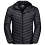 Пуховик Jack Wolfskin Atmosphere JKT 1204421-6000 46 чорний зимовий з капюшоном