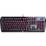 Клавиатура Thermaltake Challenger EDGE Membrane Black (KB-CHE-MBBLRU-01): Тип клавиатуры игровая