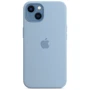 Чохол для iPhone Apple Silicone Case з MagSafe Blue Fog (MN5W3) для iPhone 13 mini: Матеріали силікон