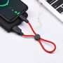 Кабель Hoco USB Cable to USB-C X21 2.4A 0.25m Black/Red фото 3