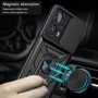 Чехол для телефонов Mobile Case Camshield Serge Ring Black for Xiaomi Poco X4 GT: Материал TPU (термополиуретан) и поликарбонат