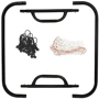 Ребондер ручной складной Meta Collapsible Rebounder Mini Goal Keeper черный, белый Уни 80х80 см (2000250235) фото 2