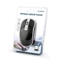 Мишка Gembird MUSW-4B-06-BS Wireless Black-Silver: Ергономіка симметричная для левшей