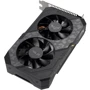 Видеокарта ASUS GeForce GTX1650 4096Mb TUF OC D6 GAMING (TUF-GTX1650-O4GD6-GAMING): Исполнение Двухслотовое