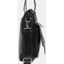 Мужская сумка мессенджер Borsa Leather черная (K18825-black): Тип Сумки