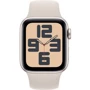 Apple Watch SE 2 2023 40mm GPS+LTE Starlight Aluminum Case with Starlight Sport Band - M/L (MRG03) Approved Витринный образец: Причина уценки Активированы, витринный образец, хорошее состояние, комплектация полная: коробка, зарядка, часы