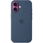 Чехол для iPhone Apple for iPhone 16 Silicone Case with MagSafe Denim (MYY23) : Материалы Силикон
