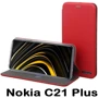 Чехол для телефонов BeCover Book Exclusive Burgundy Red for Nokia C21 Plus (707918): Материал искусcтвенная кожа