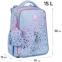 Рюкзак Kite K25-531M-1 Education 531 Shiny: Корпус рюкзака Каркасный
