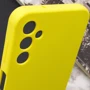 Чехол для телефонов Lakshmi Premium Case Silicone Cover Full Camera Yellow for Samsung A256 Galaxy A25 5G: Пленка в комплекте нет