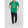 Футболка 47 Brand Boston Red Sox Clover ST Patty (436529-FS) зелена з принтом: Вид Футболки