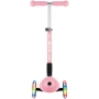 Самокат GLOBBER серии JUNIOR FOLDABLE LIGHTS пастельно-розовый с цветами (433-210) фото 11