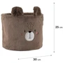 Корзина для хранения Kite Sweet Bear 30х25 см плюшевая (K24-3100M-3)