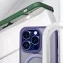 Чехол для iPhone WAVE Premium Attraction Case with Magnetic Ring White for iPhone 15 Pro Max: Материалы поликарбонат и полиуретан