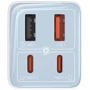 Зарядное устройство Baseus Wall Charger GaN6 Pro 2хUSB-C+2xUSB 65W Blue with USB-C Cable (P10162701313-00) фото 11