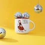 Чашка Gifty с Гусем Тигррр. Оранжевая фото 4