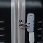 Комплект валіз 2 в 1 ABS-пластик чорний (32501 black): Стать унісекс