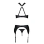 Сетчатый набор Amanda Set black XXL/XXXL - Passion