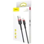 Кабель Baseus USB Cable to Lightning 2.4A 50cm Red/Black (CALKLF-A19) фото 5