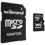Карта памяти Wibrand 128Gb microSDXC Сlass 10 UHS-I U3 + adapter (WICDHU3/128GB-A)