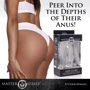 Анальная пробка-тоннель Master Series Clear Hollow Anal Plug (прозрачный)