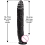 Фаллоимитатор Doc Johnson Dick Rambone Cock Black (в ПЭ пакете!)