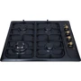 Варочная поверхность газовая Perfelli HGM 61629 BL RETRO: Расположение панели Спереди справа