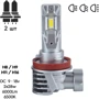 Світлодіодна автолампа Pulso M6-H8/Н9/Н11/Н16/LED-chips 7535/9-18v/2x28w/6000Lm/6500K (M6-H8/Н9/Н11/Н16): Головне світло Дальний свет, Ближний свет