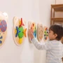 Бізіборд Viga Toys Міксуємо кольори (44555FSC): Призначення іграшки Логическое мышление, Цветовое восприятие, Мелкая моторика