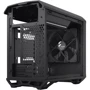 Корпус Fractal Design Torrent Nano Black Solid (FD-C-TOR1N-04): Матеріал передній панелі пластик і метал