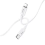 Кабель Hoco Cable USB-C to Lightning X87 2.4A 1m White: Тип USB-C - Lightning