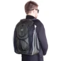 Чоловік рюкзак Onepolar чорний (W1327-green): Фактура Ткана